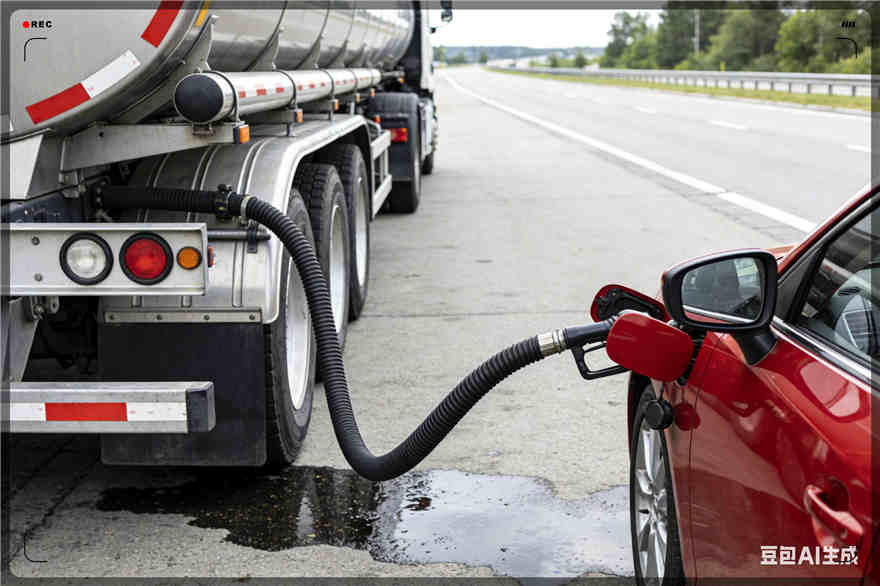 藤县汽车救援送水案例